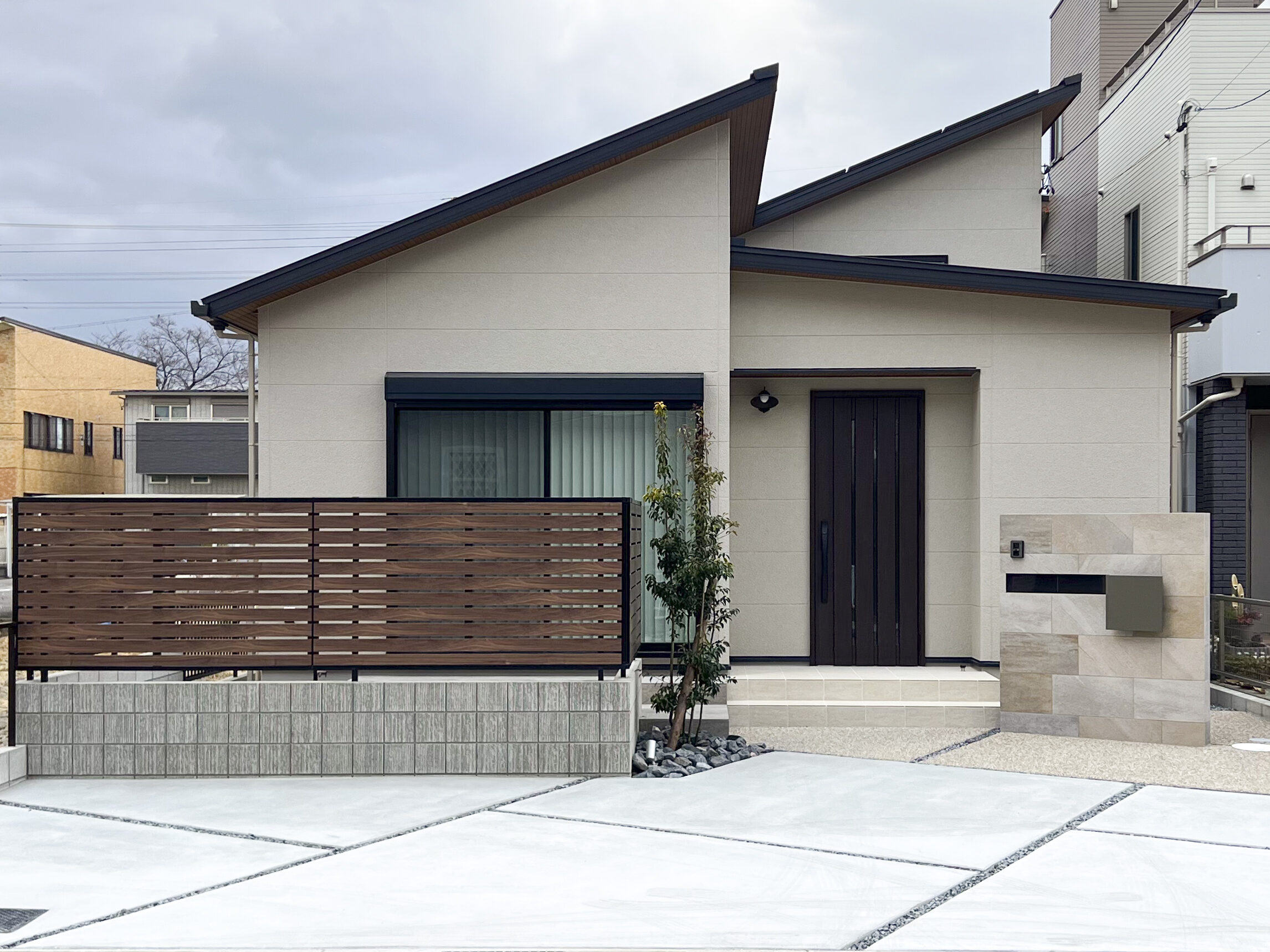 ジャパンディな外構空間