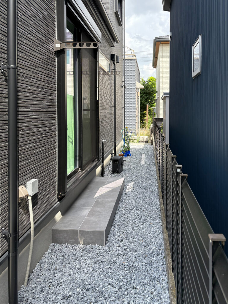 使いやすいサイズのタイルデッキ