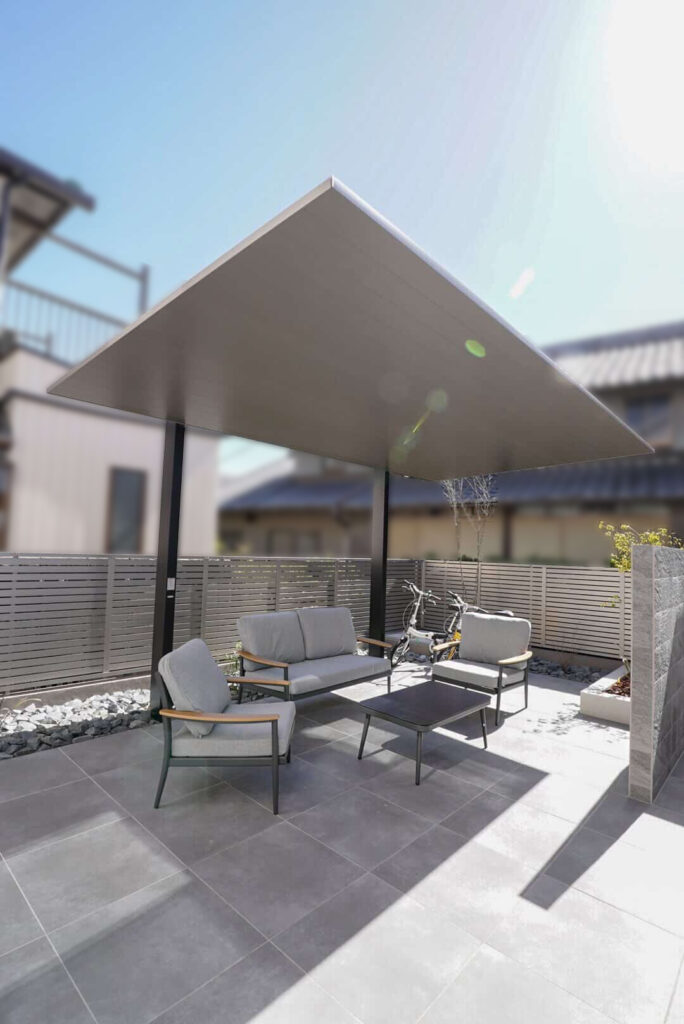 家具を置いた様子