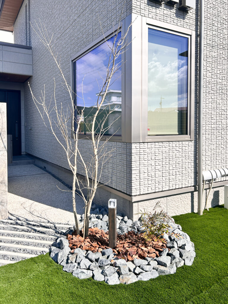 かわいいシンボルツリー