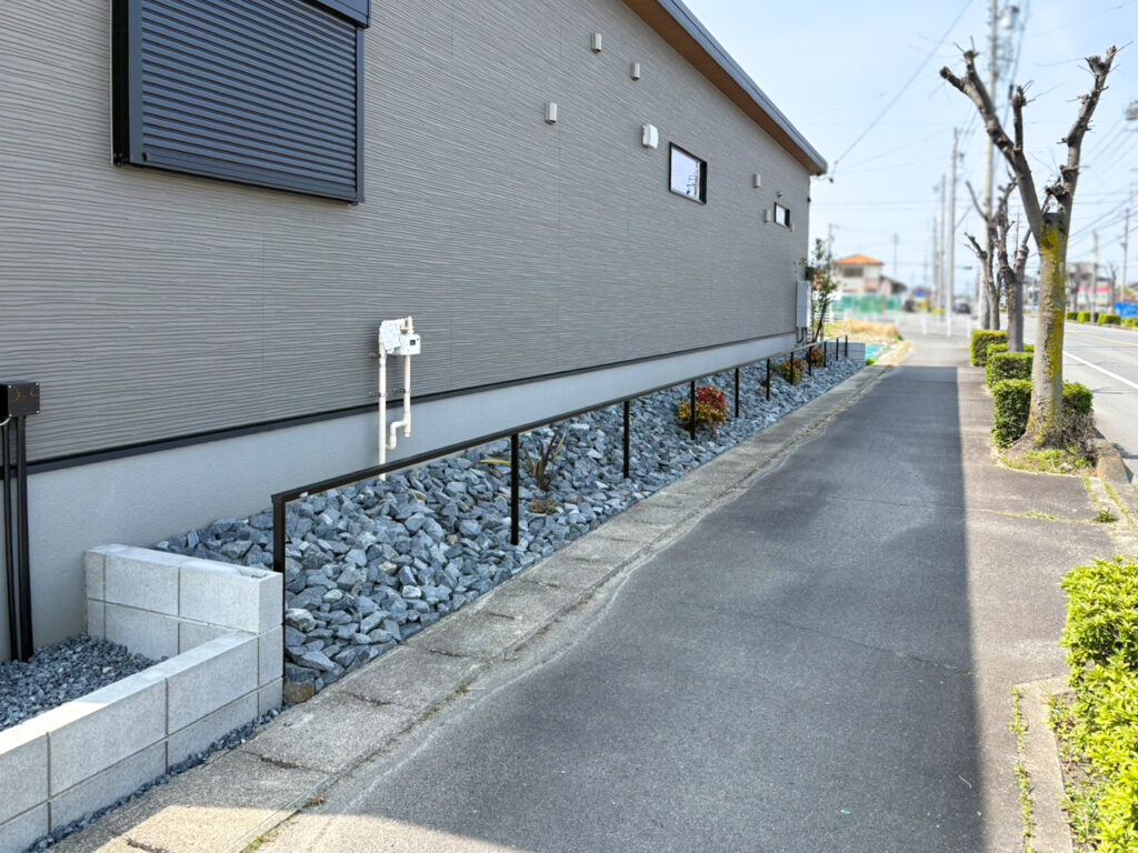 ルシアスフェンスを使った境界デザイン